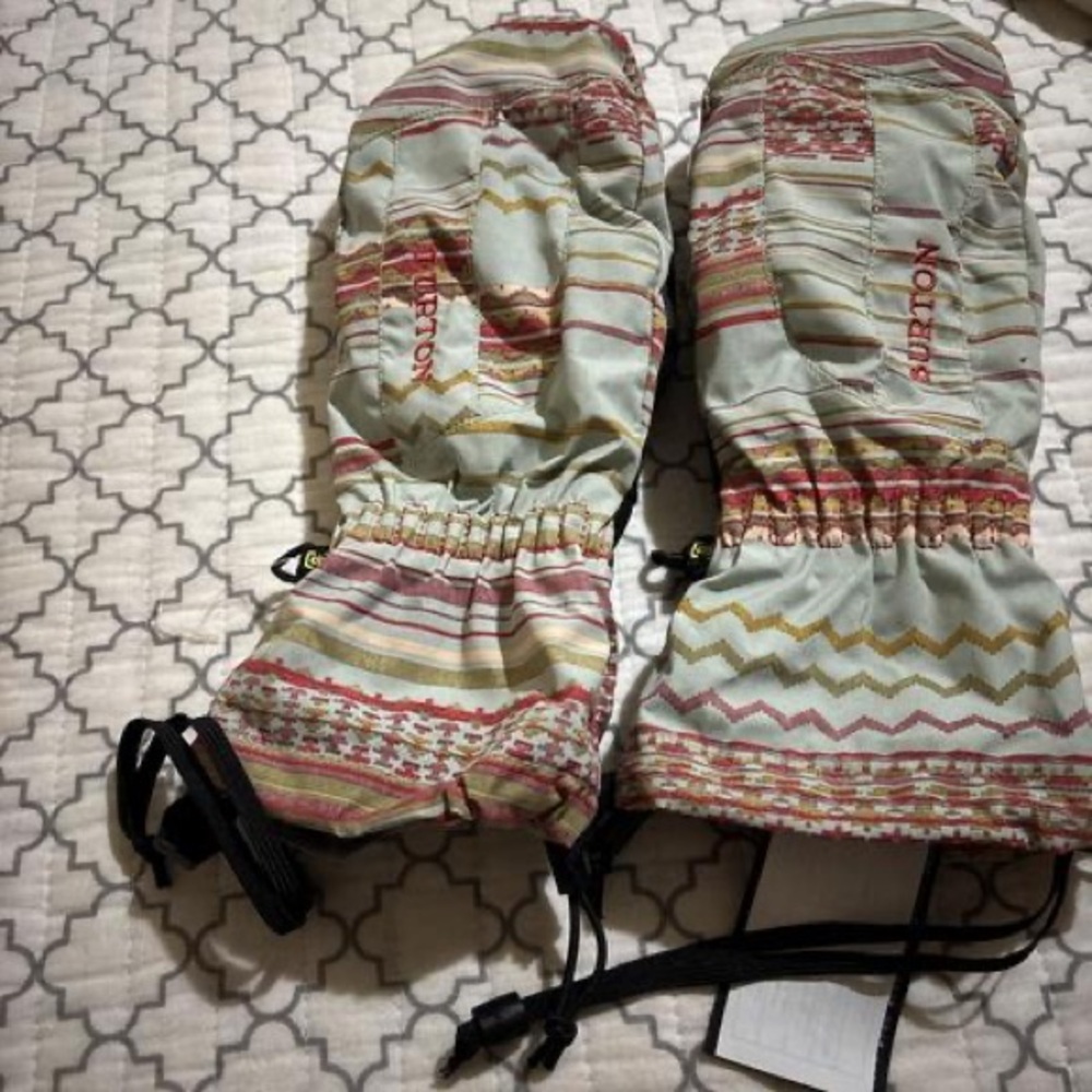 Colorful Patterned Mittens - Picture 2 of 2